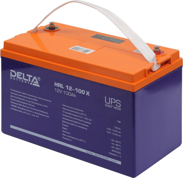 Батарея для ИБП Delta HRL 12-100 X 12В 100Ач