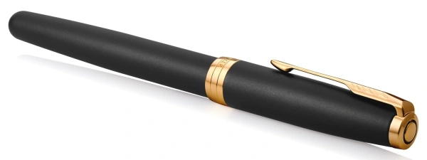 Ручка роллер Parker Sonnet Core T528 (CW1931518) Matte Black GT F черн. черн. подар.кор.