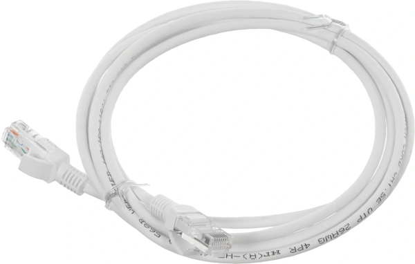 Патч-корд NTSS NTSS-PC-UTP-RJ45-5e-2.0-LSZH-WT (NTSS-PC-UTP-RJ45-5E-2.0-LSZH) UTP RJ-45 вил.-вилка R