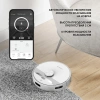 Пылесос-робот Polaris PVCR 6001 WIFI IQ Home 30Вт белый/белый