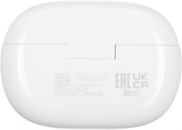 Гарнитура внутриканальные Xiaomi Redmi Buds 4 Pro M2132E1 белый беспроводные bluetooth в ушной раковине (BHR5897GL)