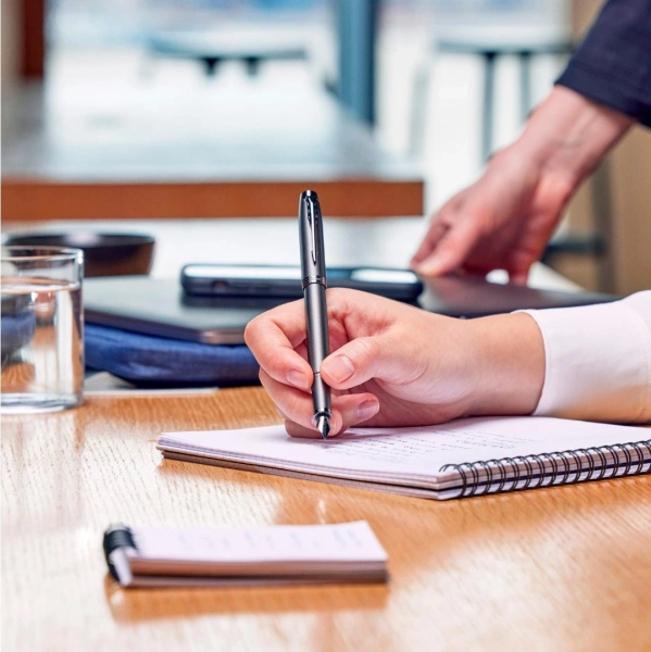 Ручка перьев. Parker IM Monochrome F328 (2172958) Bronze PVD F сталь нержавеющая подар.кор.