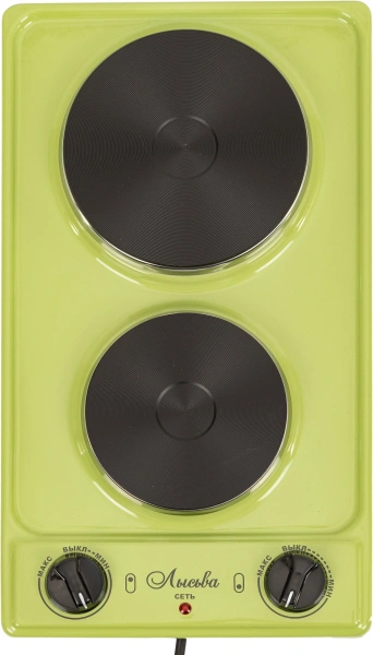 Плита Электрическая Лысьва ЭПБ 22 зеленый эмаль (настольная)