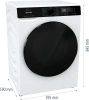 Стиральная машина Gorenje WD2PA1X64ADAAW/C класс: A++ загр.фронтальная макс.:10.5кг белый инвертер