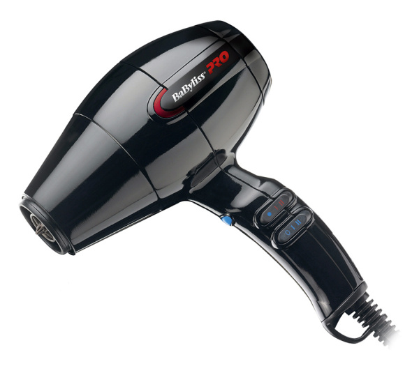 Фен Babyliss Pro Murano Ionic 2000Вт черный (BAB6160INRE)