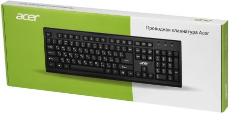 Клавиатура Acer OKW120 черный USB (ZL.KBDEE.006)