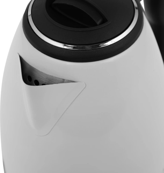 Чайник электрический Supra KES-1846SW 1.8л. 1500Вт белый/черный (корпус: нержавеющая сталь)