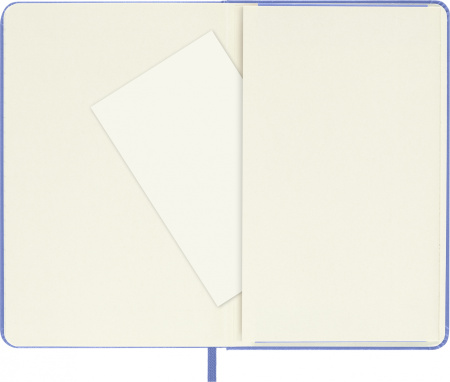 Блокнот Moleskine CLASSIC MM710B42 Pocket 90x140мм 192стр. линейка твердая обложка голубая гортензия