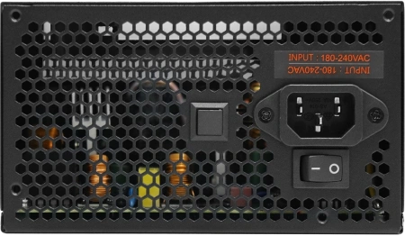 Блок питания Bloody ATX 700W BD-PS700W 80 PLUS WHITE (20+4pin) APFC 120mm fan color LED 6xSATA RTL