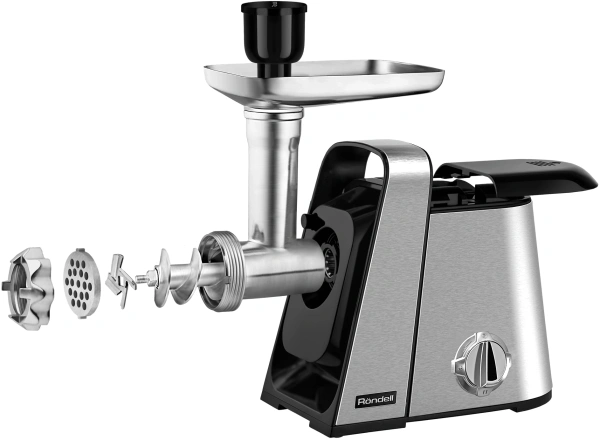 Мясорубка Rondell RDE-1454 2000Вт стальной