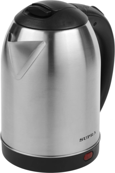 Чайник Supra KES-1821 1.8л. 1500Вт серебристый/черный (металл)