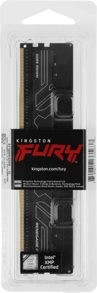 Память DDR5 16GB 6000MHz Kingston KF560R32RB-16 FURY Renegade Pro Rdimm Black XMP RTL PC5-48000 CL32