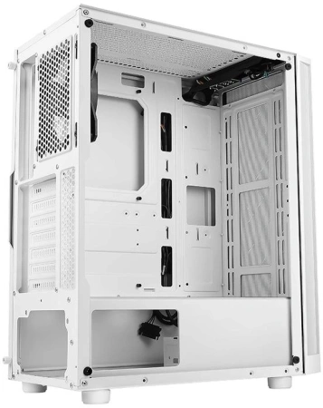 Корпус Azza Spectra белый без БП ATX 1x120mm 2xUSB2.0 1xUSB3.0 audio bott PSU