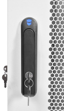 Шкаф коммутационный ЦМО (ШТК-М-42.8.8-44АА) напольный 42U 800x800мм пер.дв.перфор. задн.дв.стал.лист 2 бок.пан. 500кг белый 655мм 117.9кг 180град. 2030мм IP20 металл