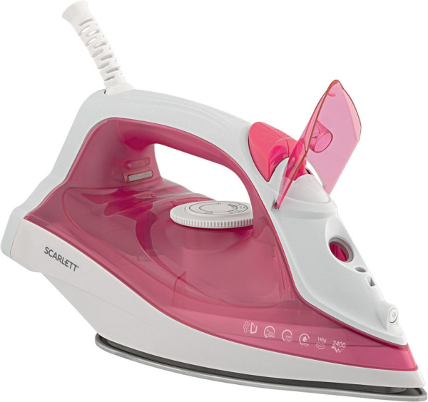Утюг Scarlett SC-SI30K56 2400Вт розовый