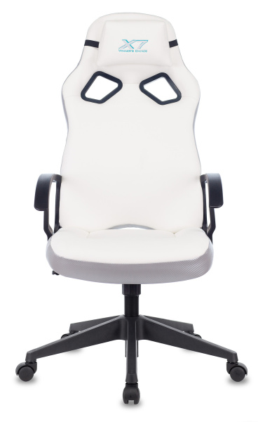 Кресло игровое A4Tech X7 GG-1000W белый эко.кожа крестов. пластик черный