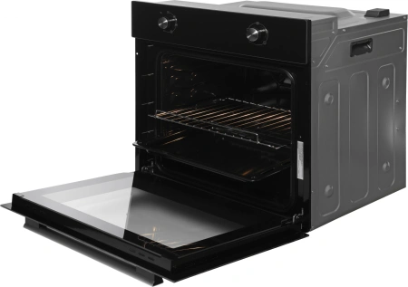 Духовой шкаф Электрический Hyundai HEO 62312 BG черный