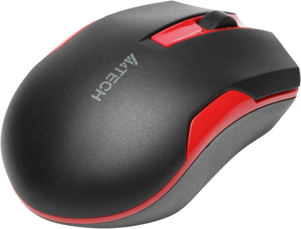 Мышь A4Tech G3-200N черный/красный оптическая 1200dpi беспров. USB 2but