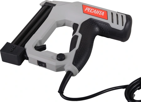 Степлер электрический Ресанта ЭСТ-2400 скобы тип 55: 15-25мм гвозди тип 300: 15-32мм