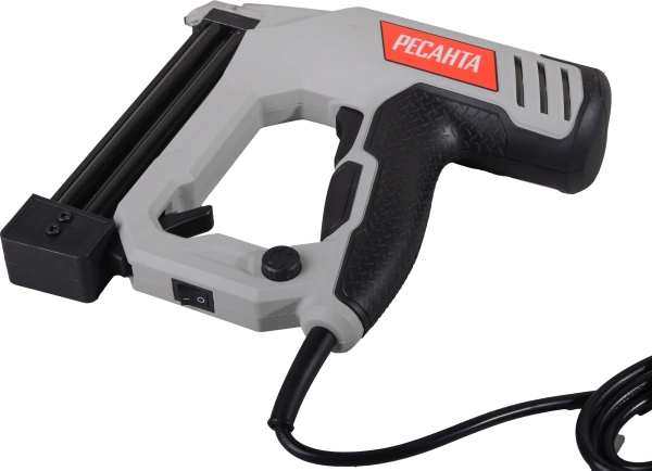 Степлер электрический Ресанта ЭСТ-2400 скобы тип 55: 15-25мм гвозди тип 300: 15-32мм