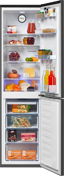 Холодильник Beko B3R0CNK332HX 2-хкамерн. антрацит