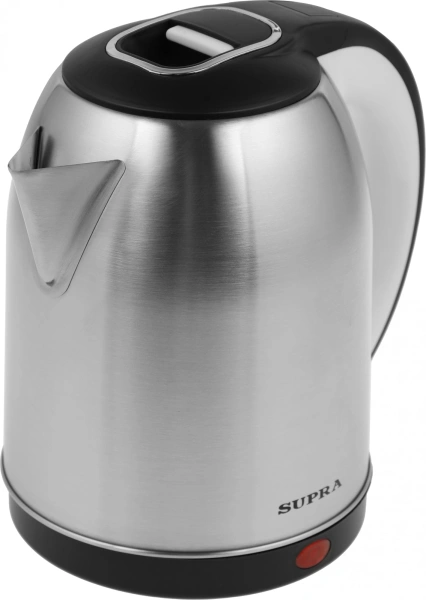 Чайник Supra KES-1824 1.8л. 1500Вт серебристый/черный (металл/пластик)