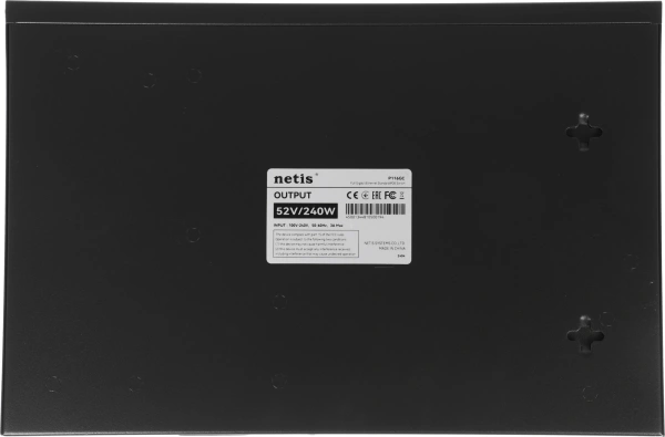 Коммутатор Netis P116GC (L2) 18x1Гбит/с 16PoE+ 240W неуправляемый