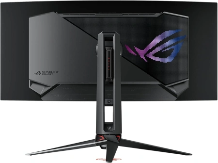 Монитор Asus 34" ROG Swift PG34WCDM черный OLED LED 21:9 HDMI матовая HAS Piv 450cd 178гр/178гр 3440x1440 240Hz FreeSync Premium DP 2K USB 8.4кг