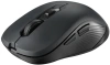 Мышь Оклик 610MWC черный оптическая (1600dpi) беспроводная USB/USB-C для ноутбука (6but)