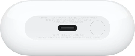 Гарнитура вкладыши Samsung Galaxy Buds 3 белый беспроводные bluetooth в ушной раковине (SM-R530NZWACIS)