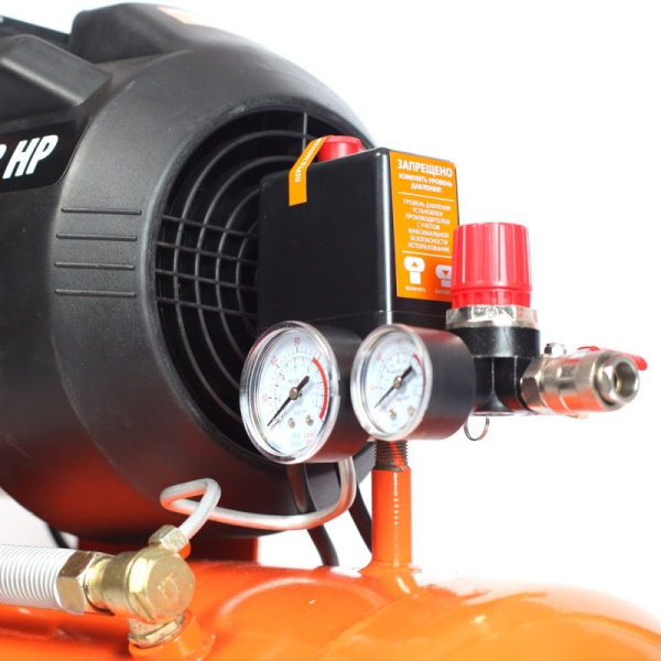 Компрессор поршневой Patriot VX 50-402 масляный 400л/мин 50л 2200Вт оранжевый/черный