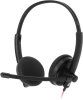 Наушники с микрофоном Оклик HS-L900 черный 1.8м накладные оголовье (1532022)