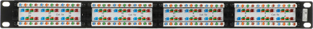 Патч-панель ITK PP24-1UC5EU-D05 19" 1U 24xRJ45 кат.5e UTP