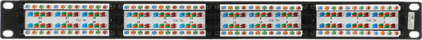Патч-панель ITK PP24-1UC5EU-D05 19" 1U 24xRJ45 кат.5e UTP