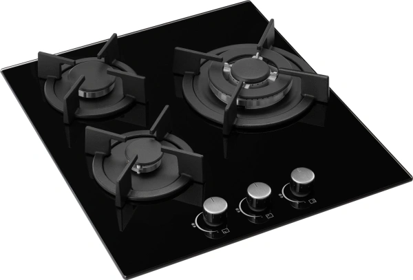 Газовая варочная поверхность Weissgauff HGG 451 BGh Nano черный