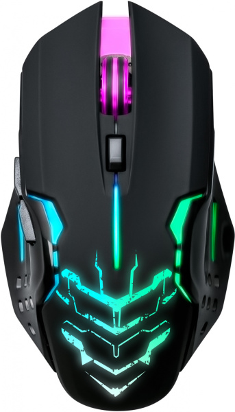 Мышь Defender Katana GM-511 черный оптическая 3200dpi silent беспров. USB 5but (52511)