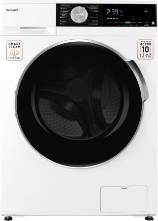 Стиральная машина Weissgauff Premium WMD 47148 DC Inverter Steam класс: A загр.фронтальная макс.:8кг (с сушкой) белый инвертер