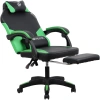 Кресло игровое Оклик Cooldown черный/зеленый сиденье черный/зеленый искусст.кожа/сетка с подголов. к