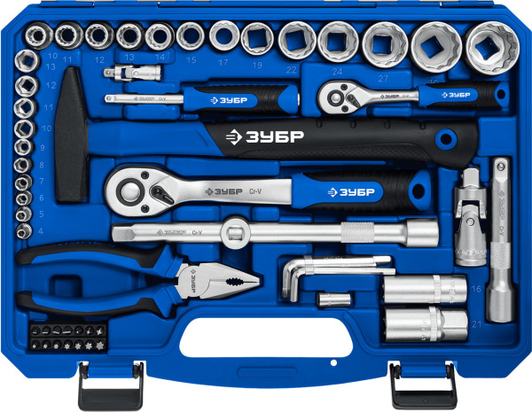 Набор инструментов Зубр 27670-H76 76 предметов (жесткий кейс)