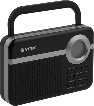 Радиоприемник настольный Vitek VT-3592 черный
