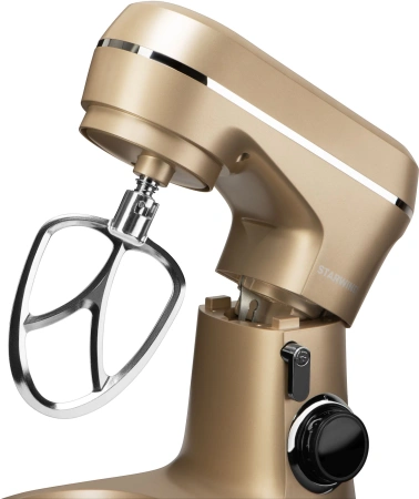 Миксер планетарный Starwind SPM6163 1300Вт золотистый