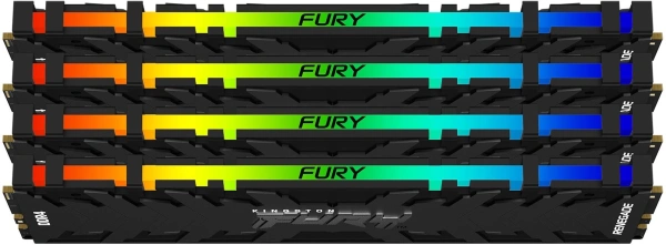 Память DDR4 4x8GB 3600MHz Kingston KF436C16RBAK4/32 Fury Renegade RGB RTL Gaming PC4-28800 CL16 DIMM