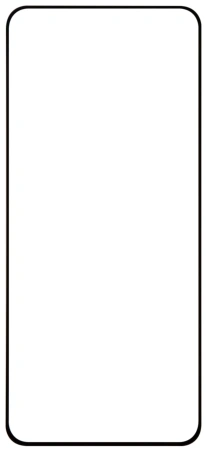 Защитное стекло для экрана Redline черный для Tecno Pova 6 Pro 2.5D 1шт. (УТ000038734)