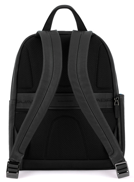 Рюкзак унисекс Piquadro Black Square CA6106B3/N черный кожа