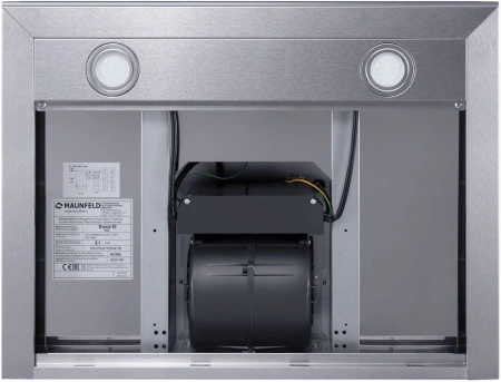 Вытяжка каминная Maunfeld Breeze 60 Inox нержавеющая сталь управление: сенсорное (1 мотор)