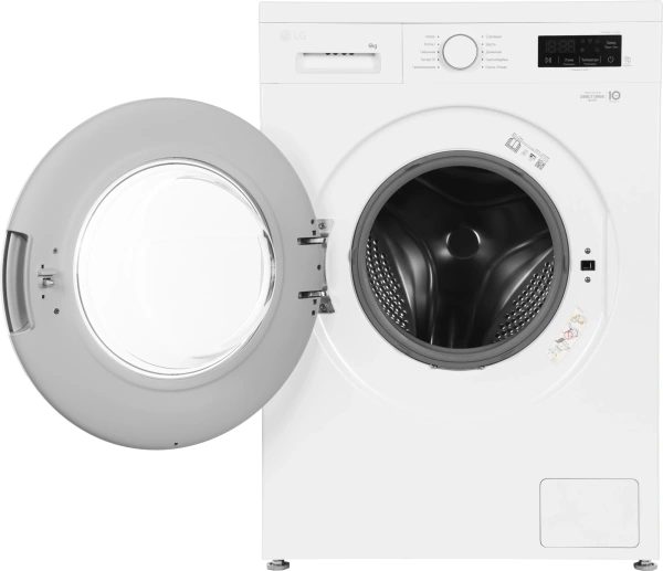 Стиральная машина LG F2Y1NS3W класс: A загр.фронтальная макс.:6кг белый инвертер