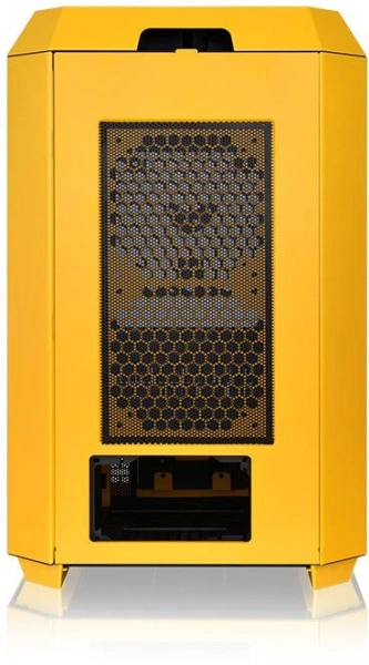 Корпус Thermaltake The Tower 300 Bumblebee желтый без БП miniITX 7x120mm 5x140mm 2xUSB3.0 audio bott