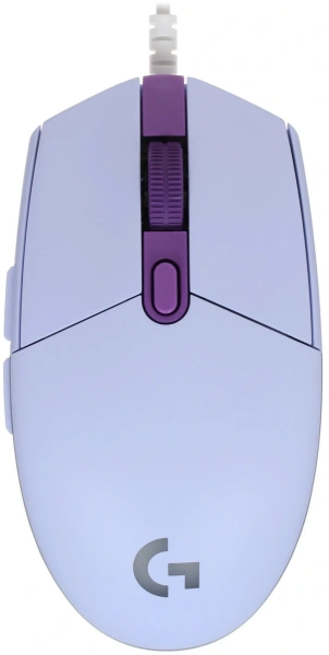 Мышь Logitech G102 LightSync сиреневый оптическая (8000dpi) USB (5but)