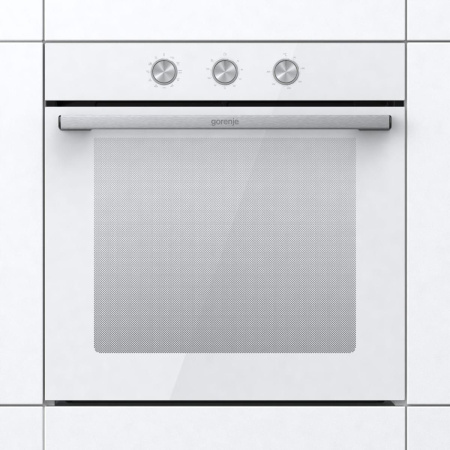 Духовой шкаф Электрический Gorenje BO6725E02WG белый/нержавеющая сталь