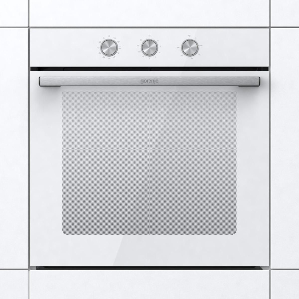 Духовой шкаф Электрический Gorenje BO6725E02WG белый/нержавеющая сталь